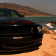 Kilmer’s version of KITT enjoys a day at the beach.